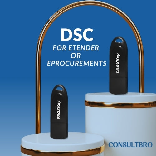 Digital signature for etender or EProcurements